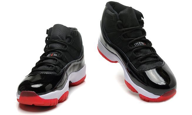  Nike Air Jordan 11 Retro Black/White/Red