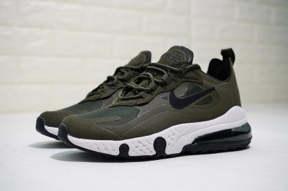 Nike Air Max 270, зеленые, нейлон, мужские