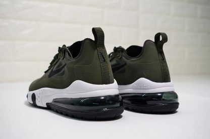 Nike Air Max 270, зеленые, нейлон, мужские