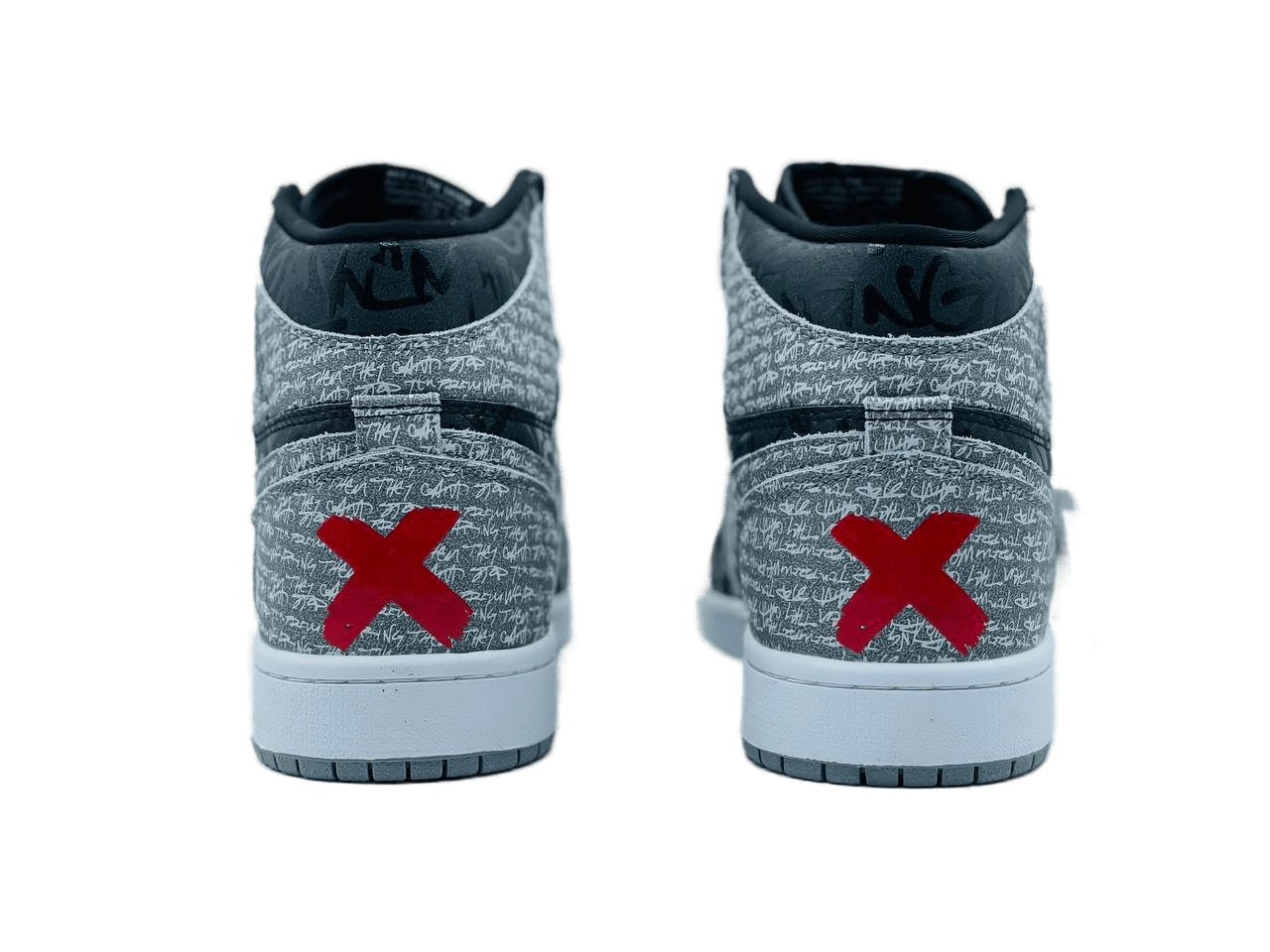 Nike Air Jordan 1 Retro High og серые