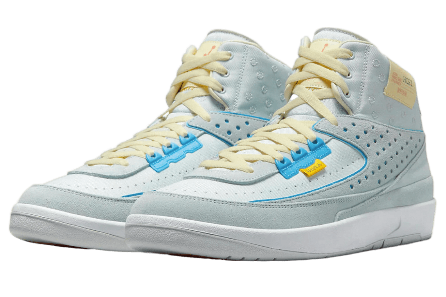  Nike Air Jordan 2 Retro Union Grey Frog