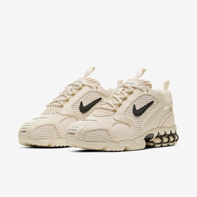 Nike Air Zoom Spiridon Caged 2, бежевый, текстиль, мужские, женские