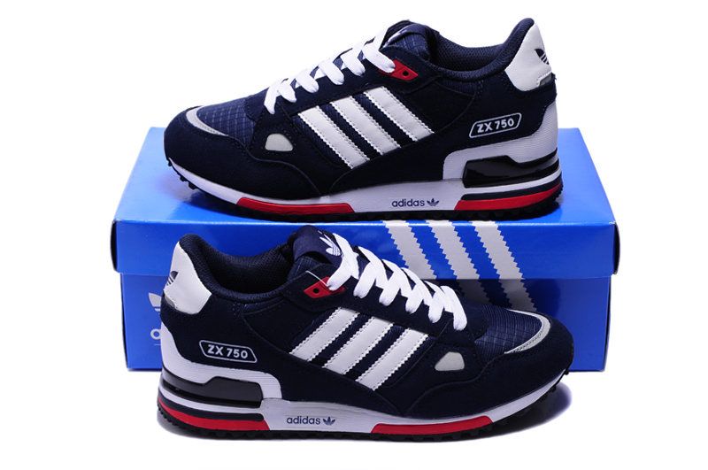  Adidas ZX 750 Men Dark blue/White