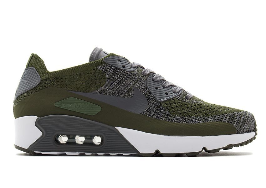  Nike Air Max 90 Ultra 2.0 Flyknit Green