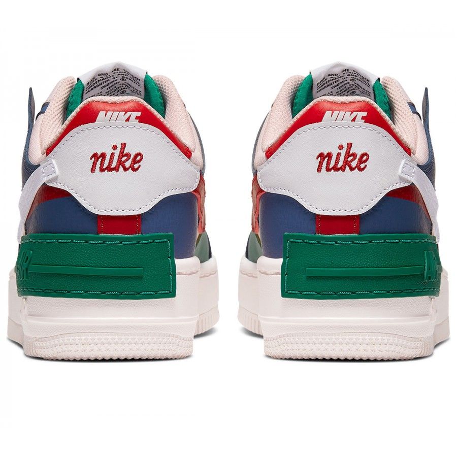 Nike Air Force 1 Shadow "Mystic Navy", разноцветные, кожа