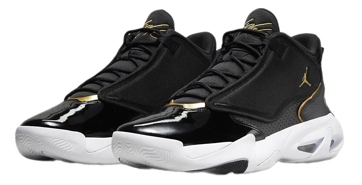 Nike Air Jordan 4 Retro Aura Black/Metallic Gold