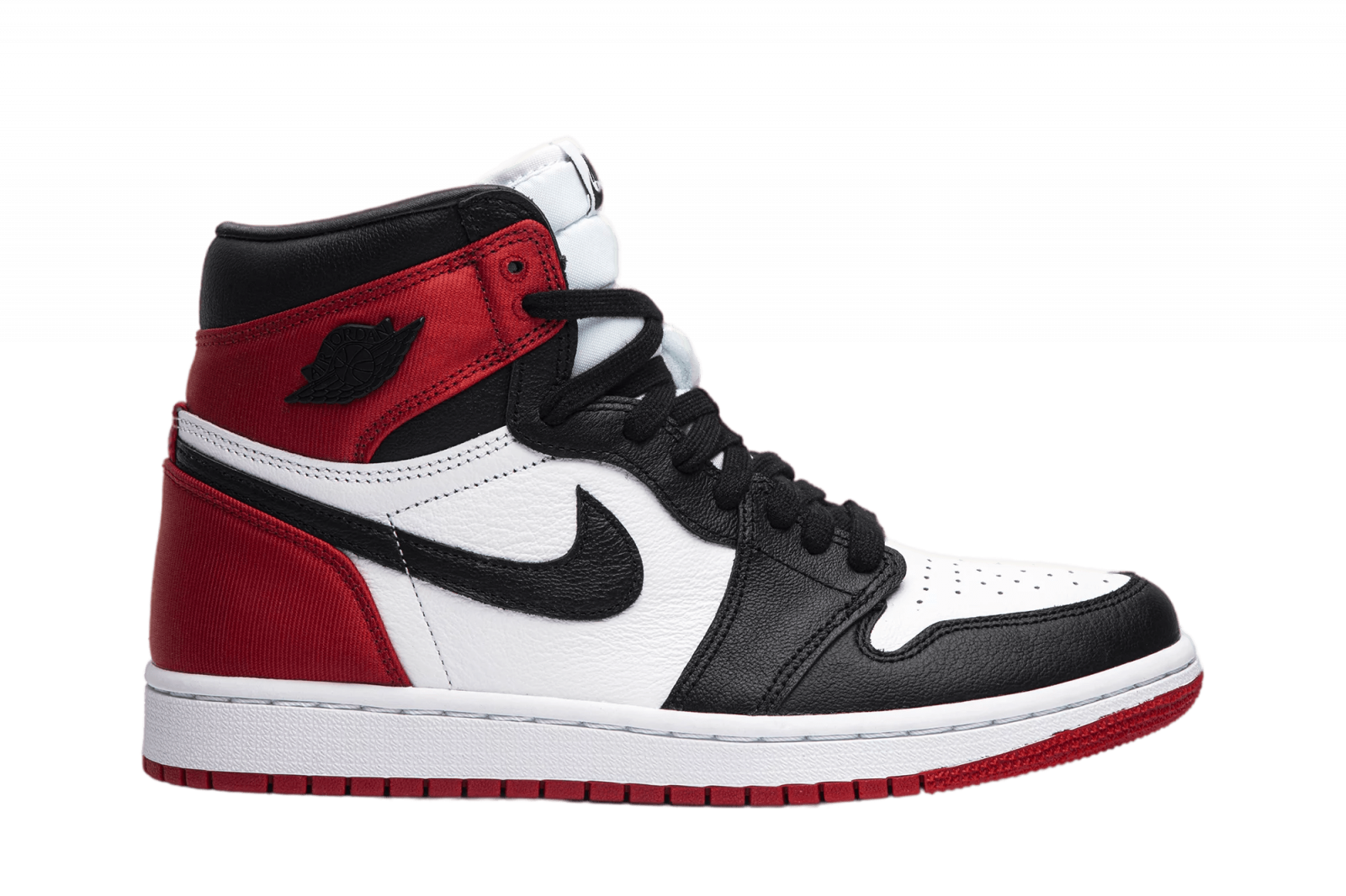 Nike Air Jordan 1 Retro Black Toe Satin