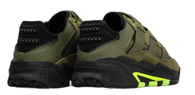 Adidas Niteball с мехом Green/Black