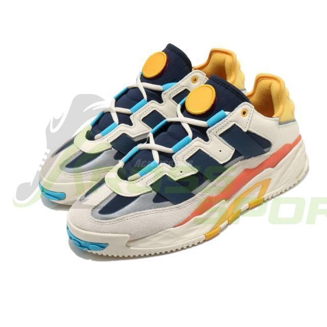  Adidas Niteball Cream White Collegiate Navy